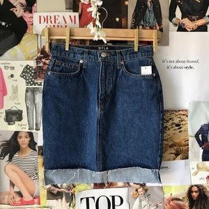 DTLA Denim Skirt
